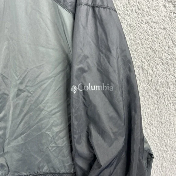 Los Angeles‎ Lakers Windbreaker Mens XL Black Flash Forward Hood Jacket Columbia - Picture 4 of 9